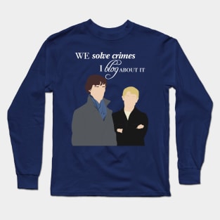 Sherlock Blog Quote Long Sleeve T-Shirt